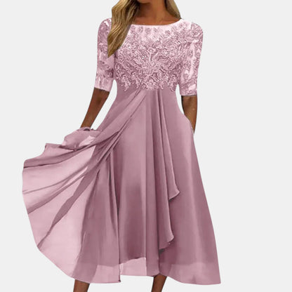 Rosa | Vestido de Encaje Elegante