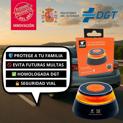 Baliza De Emergencia V16 Geolocalizada Homologada DGT